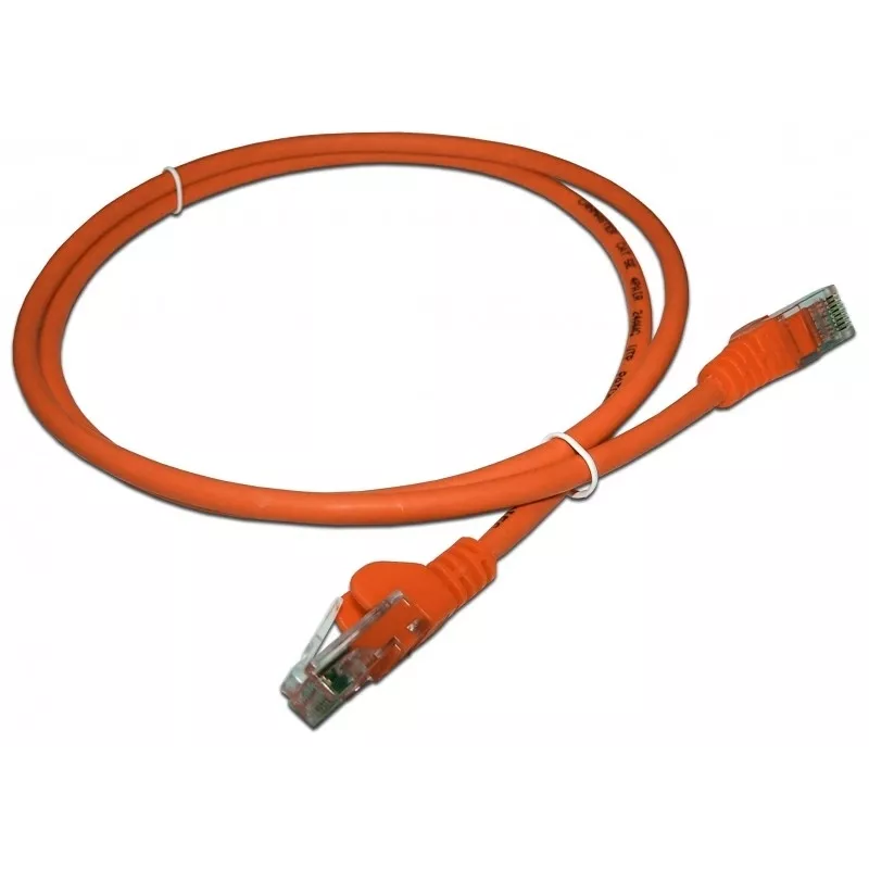 Патч-корд Lanmaster LAN-PC45/U5E-2.0-OR UTP RJ-45 вил.-вилка RJ-45 кат.5E 2м оранжевый LSZH