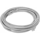 Патч-корд Sysmatrix PC 4545.5EU26.5LSZHGY U/UTP RJ-45 вил.-вилка RJ-45 кат.5E 5м серый LSZH