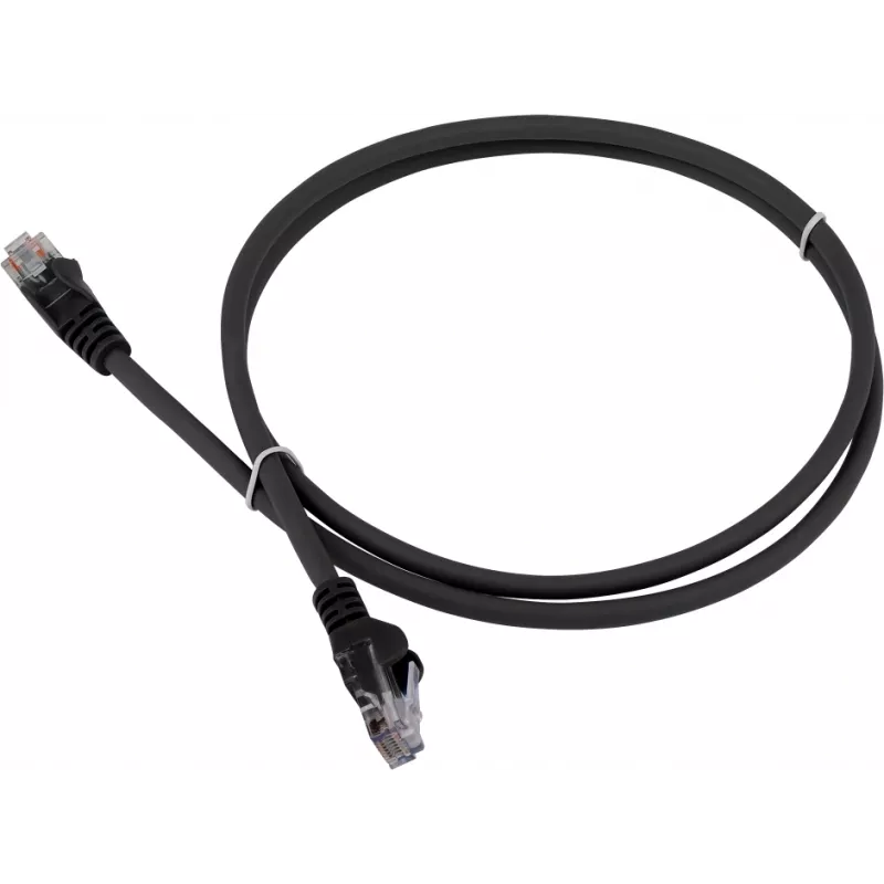 Патч-корд Lanmaster LAN-PC45/U5E-10-BK UTP RJ-45 вил.-вилка RJ-45 кат.5E 10м черный LSZH