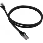 Патч-корд Lanmaster LAN-PC45/S6-5.0-BK FTP RJ-45 вил.-вилка RJ-45 кат.6 5м черный LSZH