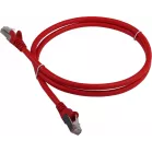 Патч-корд Lanmaster LAN-PC45/S6-15-RD FTP RJ-45 вил.-вилка RJ-45 кат.6 15м красный LSZH