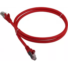Патч-корд Lanmaster LAN-PC45/S6-15-RD FTP RJ-45 вил.-вилка RJ-45 кат.6 15м красный LSZH