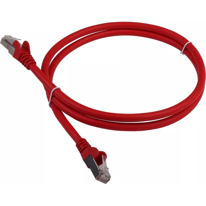 Патч-корд Lanmaster LAN-PC45/S6-15-RD FTP RJ-45 вил.-вилка RJ-45 кат.6 15м красный LSZH