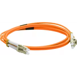 Патч-корд Lanmaster LAN-2LC-2LC/OM4-10 2x50/125 OM4 LC дуплекс-LC дуплекс 10м LSZH желтый