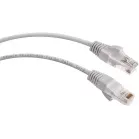 Патч-корд Cabeus PC-UTP-RJ45-CAT.5E-0.3M U/UTP RJ-45 вил.-вилка RJ-45 кат.5E 0.3м серый ПВХ