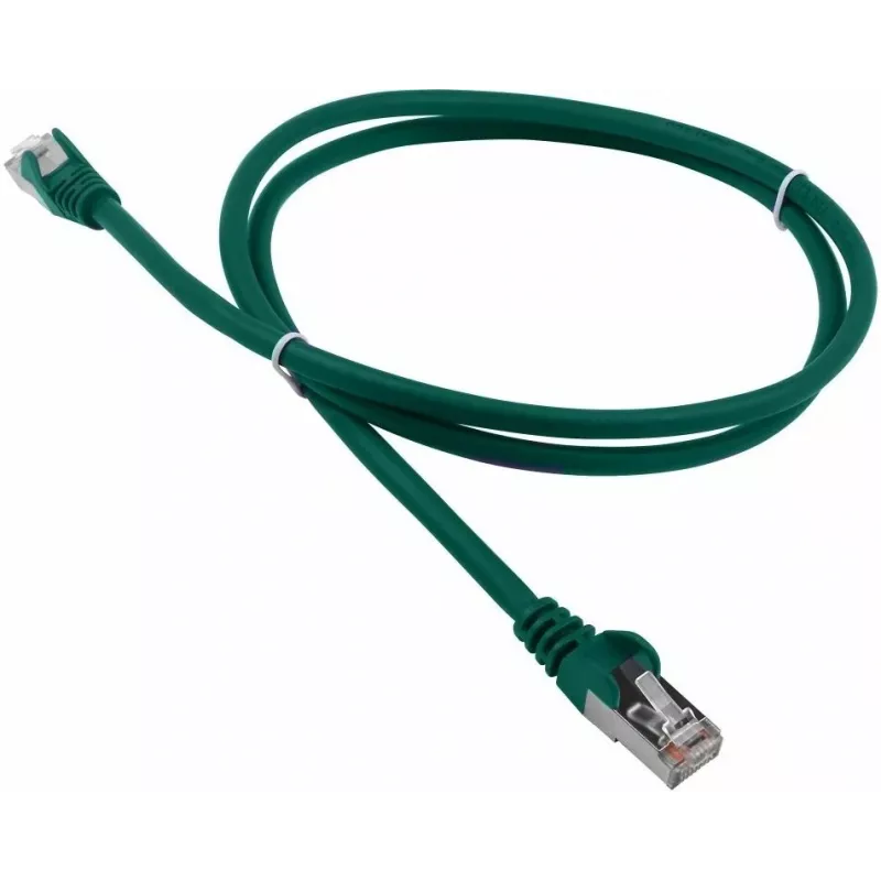 Патч-корд Lanmaster LAN-PC45/S5E-10-GN FTP RJ-45 вил.-вилка RJ-45 кат.5E 10м зеленый LSZH