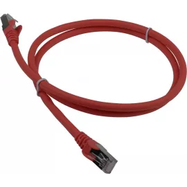 Патч-корд Lanmaster LAN-PC45/S6A-3.0-RD S/FTP RJ-45 вил.-вилка RJ-45 кат.6A 3м красный LSZH