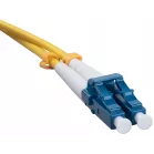 Патч-корд Cabeus FOP(D)-9-LC-LC-1M 2x9/125 OS2 LC дуплекс-LC дуплекс 1м LSZH желтый