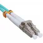 Патч-корд Cabeus FOP-50-LC-LC-10M 2x50/125 OM3 LC дуплекс-LC дуплекс 10м LSZH бирюзовый