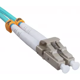 Патч-корд Cabeus FOP-50-LC-LC-2M 2x50/125 OM3 LC дуплекс-LC дуплекс 2м LSZH бирюзовый