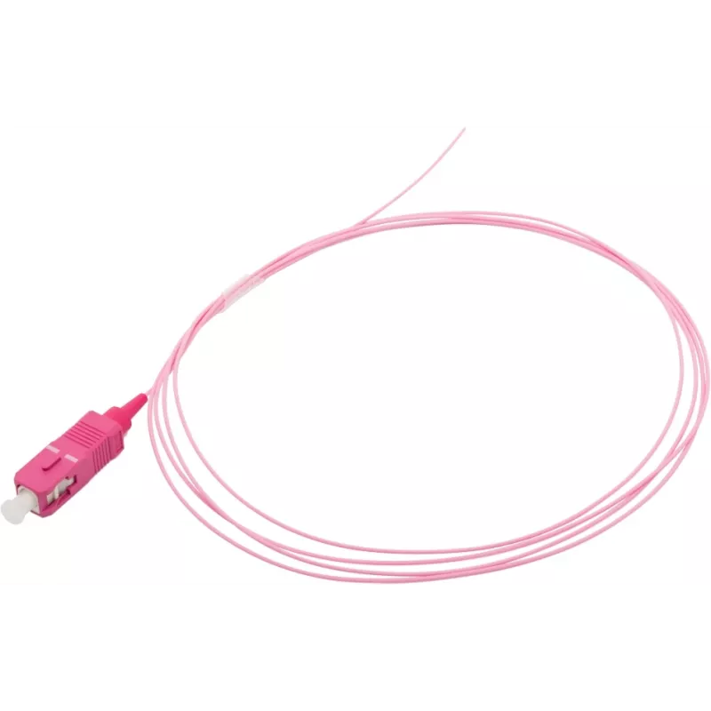 Пигтейл Lanmaster LAN-PIG-SC/OM4-1.5 1x50/125 OM4 SC 1.5м LSZH