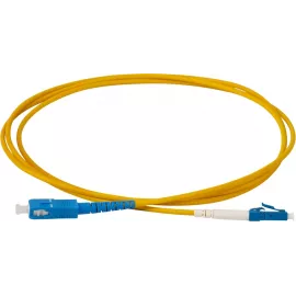 Патч-корд Lanmaster TWT-LC-SC/SU-3.0 1x9/125 OS2 LC-SC 3м ПВХ