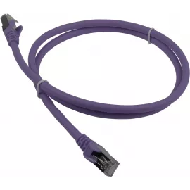 Патч-корд Lanmaster LAN-PC45/S6A-10-VI FTP RJ-45 вил.-вилка RJ-45 кат.6A 10м фиолетовый LSZH
