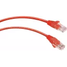 Патч-корд Cabeus PC-UTP-RJ45-CAT.5E-0.3M-RD U/UTP RJ-45 вил.-вилка RJ-45 кат.5E 0.3м красный ПВХ