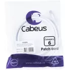 Патч-корд Cabeus PC-UTP-RJ45-CAT.6-2M-WH-LSZH U/UTP RJ-45 вил.-вилка RJ-45 кат.6 2м белый LSZH