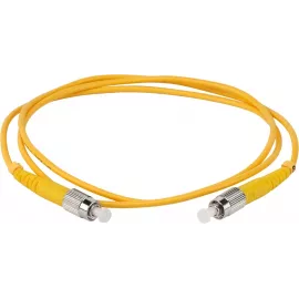 Патч-корд Lanmaster TWT-2FC-2FC/SU-5.0 2x9/125 OS2 FC дуплекс UPC-FC дуплекс UPC 5м ПВХ желтый