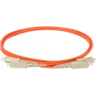Патч-корд Lanmaster TWT-2SC-2SC/OM2-2.0 2x50/125 OM2 SC-SC 2м ПВХ оранжевый