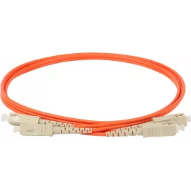 Патч-корд Lanmaster TWT-2SC-2SC/OM2-2.0 2x50/125 OM2 SC-SC 2м ПВХ оранжевый