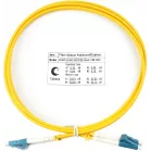 Патч-корд Cabeus FOP(D)-9-LC-LC-2M 2x9/125 OS2 LC дуплекс-LC дуплекс 2м LSZH желтый