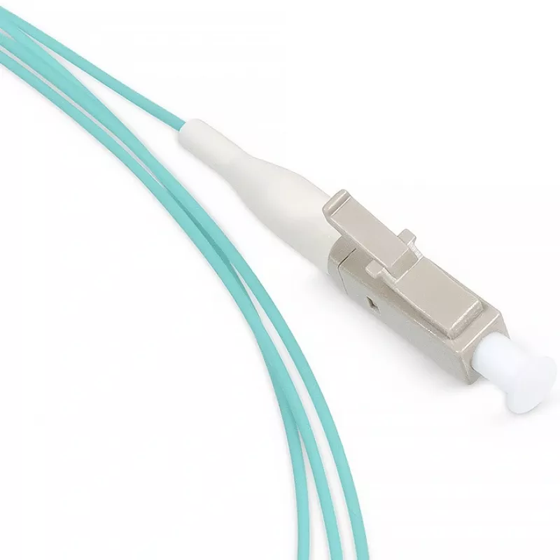 Пигтейл Cabeus PT-LC-50 1x50/125 OM3 LC 1.5м LSZH бирюзовый