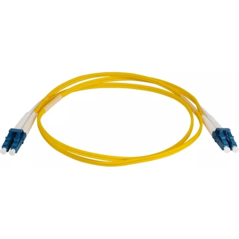 Патч-корд Lanmaster LAN-2LC-2LC/SU/SL-5.0 2x9/125 OS2 LC дуплекс-LC дуплекс 5м LSZH