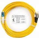 Патч-корд Cabeus FOP(D)-9-LC-FC-10M 2x9/125 OS2 LC дуплекс-FC дуплекс 10м LSZH желтый