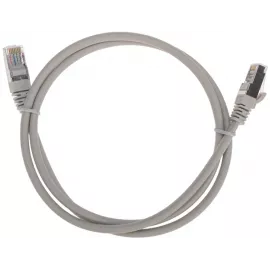 Патч-корд Rexant 02-0110-1 F/UTP RJ-45 вил. кат.5E 2м серый LSZH