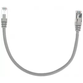 Патч-корд Rexant 02-0210-03 F/UTP RJ-45 вил.-вилка RJ-45 кат.6 0.3м серый LSZH