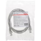 Патч-корд Rexant 02-0100-2 U/UTP RJ-45 вил. кат.5E 2м серый LSZH