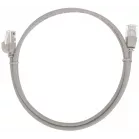 Патч-корд Rexant 02-0380-1 U/UTP RJ-45 вил. кат.6A 1м серый LSZH