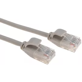 Патч-корд Rexant 02-0380-3 U/UTP RJ-45 вил. кат.6A 3м серый LSZH