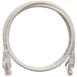 Патч-корд Nikomax NMC-PC4UD55B-030-C-GY U/UTP RJ-45 вил.-вилка RJ-45 кат.5E 3м серый LSZH
