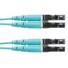 Патч-корд Panduit Opti-Core FX2ELLNSNSNM003 2x50/125 OM3 LC дуплекс-SC дуплекс 3м LSZH аквамарин