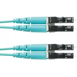 Патч-корд Panduit Opti-Core FX2ELLNSNSNM003 2x50/125 OM3 LC дуплекс-SC дуплекс 3м LSZH аквамарин