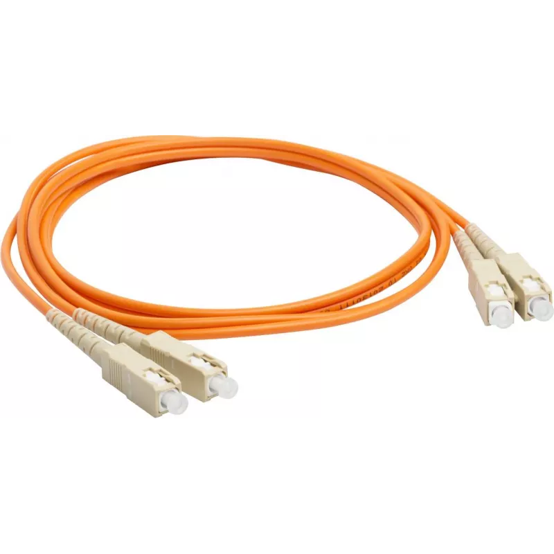 Патч-корд Lanmaster LAN-2SC-2SC/M5-1.0 2x50/125 OM2 SC дуплекс-SC дуплекс 1м оранжевый
