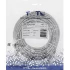 Патч-корд Lanmaster TWT-45-45-10-GY UTP RJ-45 вил.-вилка RJ-45 кат.5E 10м серый ПВХ (уп.:1шт)