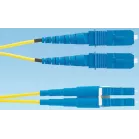 Патч-корд Panduit F92ELLNSNSNM010 2x9/125 OS1/OS2 LC дуплекс-SC дуплекс 10м LSZH желтый