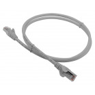 Патч-корд Lanmaster LAN-PC45/S5E-3.0-GY FTP RJ-45 вил.-вилка RJ-45 кат.5E 3м серый LSZH (уп.:1шт)