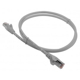 Патч-корд Lanmaster LAN-PC45/S5E-3.0-GY FTP RJ-45 вил.-вилка RJ-45 кат.5E 3м серый LSZH (уп.:1шт)