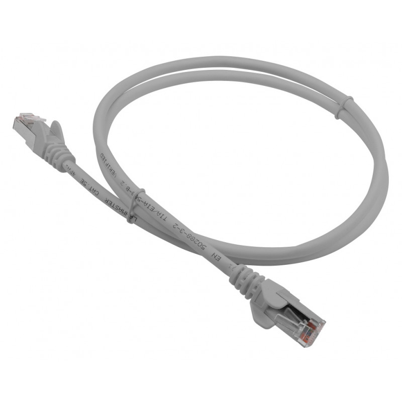Патч-корд Lanmaster LAN-PC45/S5E-3.0-GY FTP RJ-45 вил.-вилка RJ-45 кат.5E 3м серый LSZH (уп.:1шт)