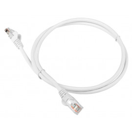 Патч-корд Lanmaster LAN-PC45/U5E-2.0-WH UTP RJ-45 вил.-вилка RJ-45 кат.5E 2м белый LSZH