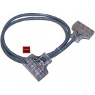 Патч-корд Lanmaster LAN-P4-P4-2.0/6 110-110 кат.6 2м серый ПВХ
