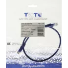 Патч-корд Lanmaster TWT-45-45-0.5-BL UTP RJ-45 вил.-вилка RJ-45 кат.5E 0.5м синий ПВХ (уп.:1шт)