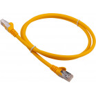 Патч-корд Lanmaster LAN-PC45/S6A-0.5-YL FTP RJ-45 вил.-вилка RJ-45 кат.6A 0.5м желтый LSZH