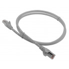 Патч-корд Lanmaster LAN-PC45/S5E-2.0-GY FTP RJ-45 вил.-вилка RJ-45 кат.5E 2м серый LSZH (уп.:1шт)