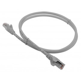 Патч-корд Lanmaster LAN-PC45/S5E-2.0-GY FTP RJ-45 вил.-вилка RJ-45 кат.5E 2м серый LSZH (уп.:1шт)