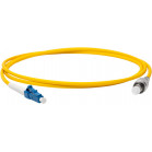 Патч-корд Lanmaster LAN-LC-FC/SU-3.0 1x9/125 OS1/OS2 LC-FC 3м LSZH желтый