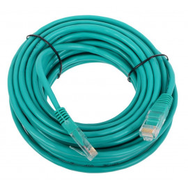 Патч-корд Lanmaster LAN-PC45/U5E-1.5-GN UTP RJ-45 вил.-вилка RJ-45 кат.5E 1.5м зеленый LSZH