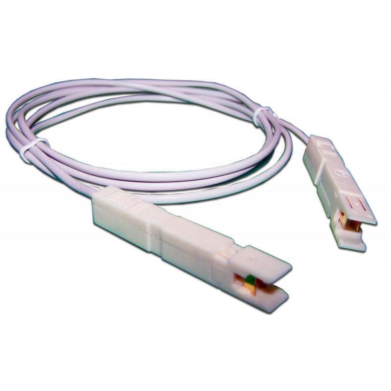 Патч-корд Lanmaster LAN-P1-P1-2M UTP 110-110 кат.5E 2м серый ПВХ