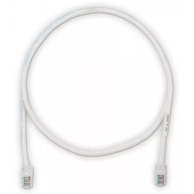 Патч-корд Panduit UTPCH15MY RJ-45 вил.-вилка RJ-45 кат.5E 15м белый ПВХ